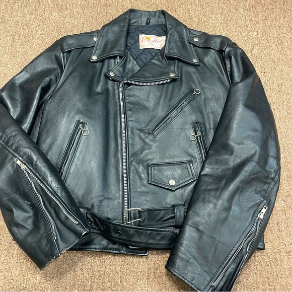 Vintage excelled Leather Jacket - Picture 1 of 10